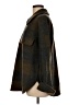 Madewell 100% Merino Plaid Brown Wool Coat Size M - photo 5
