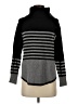 Cyrus Stripes Black Turtleneck Sweater Size XS - photo 1