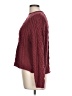 Elodie 100% Acrylic Burgundy Pullover Sweater Size L - photo 5