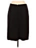 Kasper 100% Polyester Solid Black Formal Skirt Size 14 (petite) - photo 2