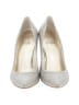 Stuart Weitzman Silver Heels Size 7 - photo 2