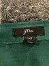 J.Crew 100% Polyester Green Long Sleeve Blouse Size XS - photo 7