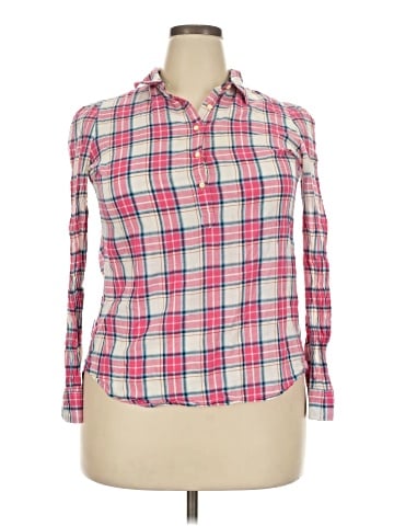 Isabella Sinclair Long Sleeve Button-Down Shirt (view 1)