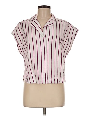Madewell Resort-Collar Shirt in Linen-Cotton (view 1)
