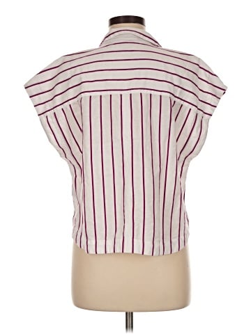 Madewell Resort-Collar Shirt in Linen-Cotton (view 2)