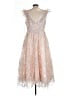 Mac Duggal Stars Silver Cocktail Dress Size 12 - photo 2