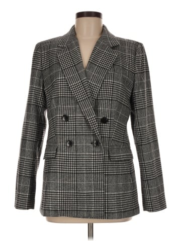 Madewell The Rosedale Blazer in Plaid (view 1)