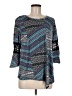 NY Collection Teal 3/4 Sleeve T-Shirt Size M - photo 1