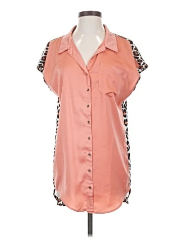 Umgee Short Sleeve Blouse (view 1)