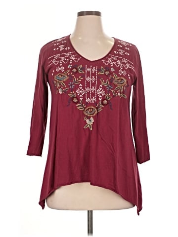 Caite 3/4 Sleeve Top (view 1)