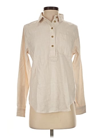 Madewell Flannel Classic Ex-Boyfriend Popover Shirt (view 1)