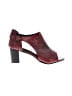Roper 100% Leather Paisley Burgundy Sandals Size 11 - photo 1