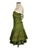 Cache 100% Polyester Green Cocktail Dress Size 4 - photo 5