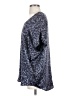 Joie 100% Silk Animal Print Gray Short Sleeve Top Size XS - photo 5