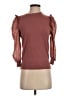 On Twelfth Burgundy Pullover Sweater Size S - photo 1