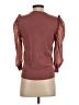 On Twelfth Burgundy Pullover Sweater Size S - photo 2