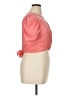 A.L.C. 100% Cotton Orange Short Sleeve Top Size XL - photo 4