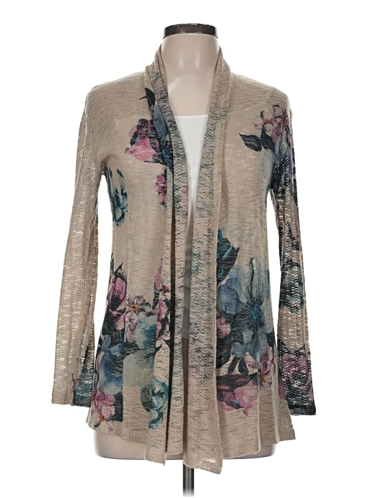 Pre-owned Phil Love Cardigan Sweater In Tan