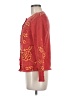Talbots Floral Red Jacket Size M - photo 5