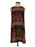 Forever 21 Paisley Brown Casual Dress Size S - photo 1