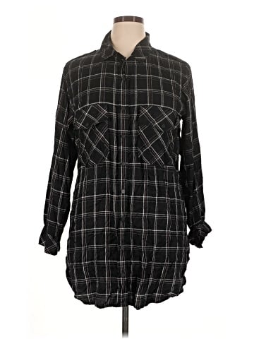 Sanctuary Long Sleeve Button-Down Shirt (view 1)