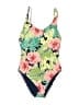 Hurley 100% Polyester Tropical Green One Piece Swimsuit Size S - photo 1