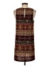 Forever 21 Paisley Brown Casual Dress Size S - photo 2