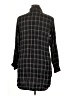 Sanctuary 100% Rayon Plaid Black Long Sleeve Button-Down Shirt Size XL - photo 2