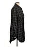 Sanctuary 100% Rayon Plaid Black Long Sleeve Button-Down Shirt Size XL - photo 4