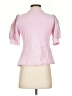 Single Thread 100% Cotton Pink 3/4 Sleeve Blouse Size S - photo 2
