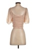Emory Park Tan Short Sleeve Top Size S - photo 2