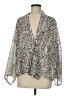Chico's Silver Kimono Size Med - Lg - photo 1