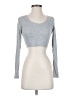 Shein Gray Long Sleeve T-Shirt Size XS - photo 1