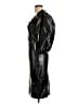 ROTATE 100% Polyurethane Metallic Black Cocktail Dress Size EU 38 / US 8 - photo 5