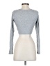Shein Gray Long Sleeve T-Shirt Size XS - photo 2