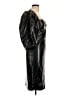 ROTATE 100% Polyurethane Metallic Black Cocktail Dress Size EU 38 / US 8 - photo 4