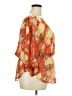 Rafaella 100% Polyester Orange Long Sleeve Blouse Size 2X - photo 4