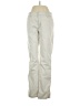 Garnet Hill 100% Cotton Ivory Gray Casual Pants Size 4 - photo 1