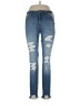 KANCAN JEANS Hearts Blue Jeans Size 11 - photo 1