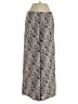 Adrianna Papell 100% Polyester Animal Print Gray Casual Pants Size S - photo 1