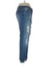 KANCAN JEANS Hearts Blue Jeans Size 11 - photo 4
