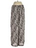 Adrianna Papell 100% Polyester Animal Print Gray Casual Pants Size S - photo 2