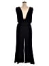 XOXO Solid Black Jumpsuit Size XL - photo 2