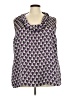Fashion Bug 100% Polyester Purple Sleeveless Blouse Size 3X - photo 1