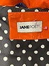 Jane Post 100% Polyester Orange Raincoat Size L - photo 6