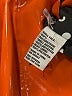 Jane Post 100% Polyester Orange Raincoat Size L - photo 7