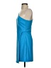 She + Sky Solid Blue Cocktail Dress Size S - photo 5