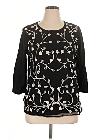 Chico's 3/4 Sleeve Blouse (view 1)
