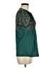 Unbranded Teal Short Sleeve Blouse Size M - photo 4