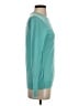 Quinn 100% Cashmere Teal Cashmere Pullover Sweater Size S - photo 4